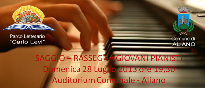 Saggio-Rassegna Giovani Pianisti Aliano 28 Luglio 2012