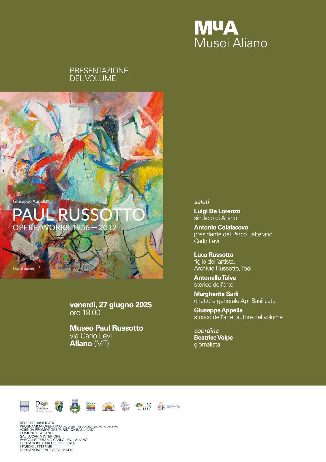 Paul Russotto presentazione del volume